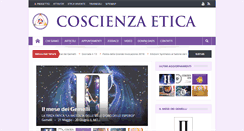 Desktop Screenshot of coscienzaetica.it